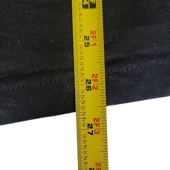 Love in Faith Black Blessed Leopard Print Graphic Tee Shirt Size M - Picture 8 of 8